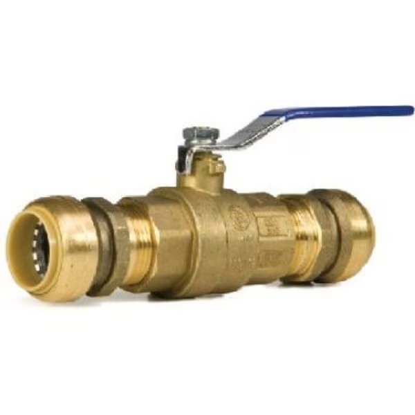 1 Push On Ball Valve, B & K, Mfr#: 1107-065